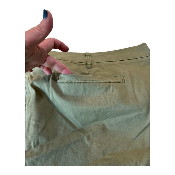 J. Crew Olive Sand 5" new stretch classic chino short in Plus Size 24 H5807 NEW - Picture 10 of 16